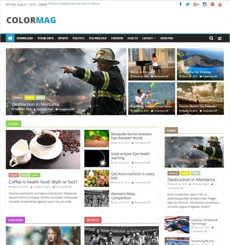 colormag wordpress theme