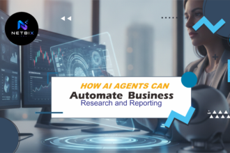 How AI Agents Can Automate Business Research and Reporting - Cover - AI agents automate business research