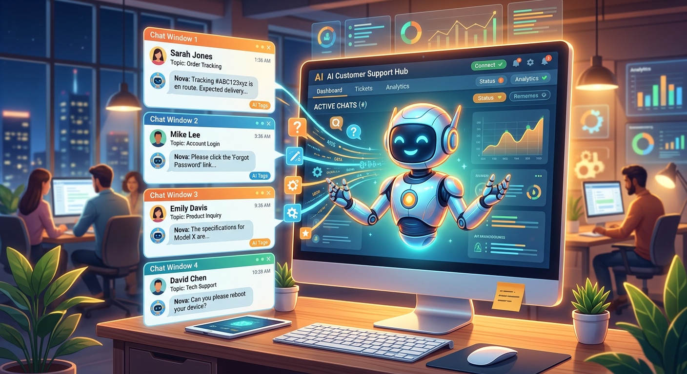 autonomous agent examples illustration