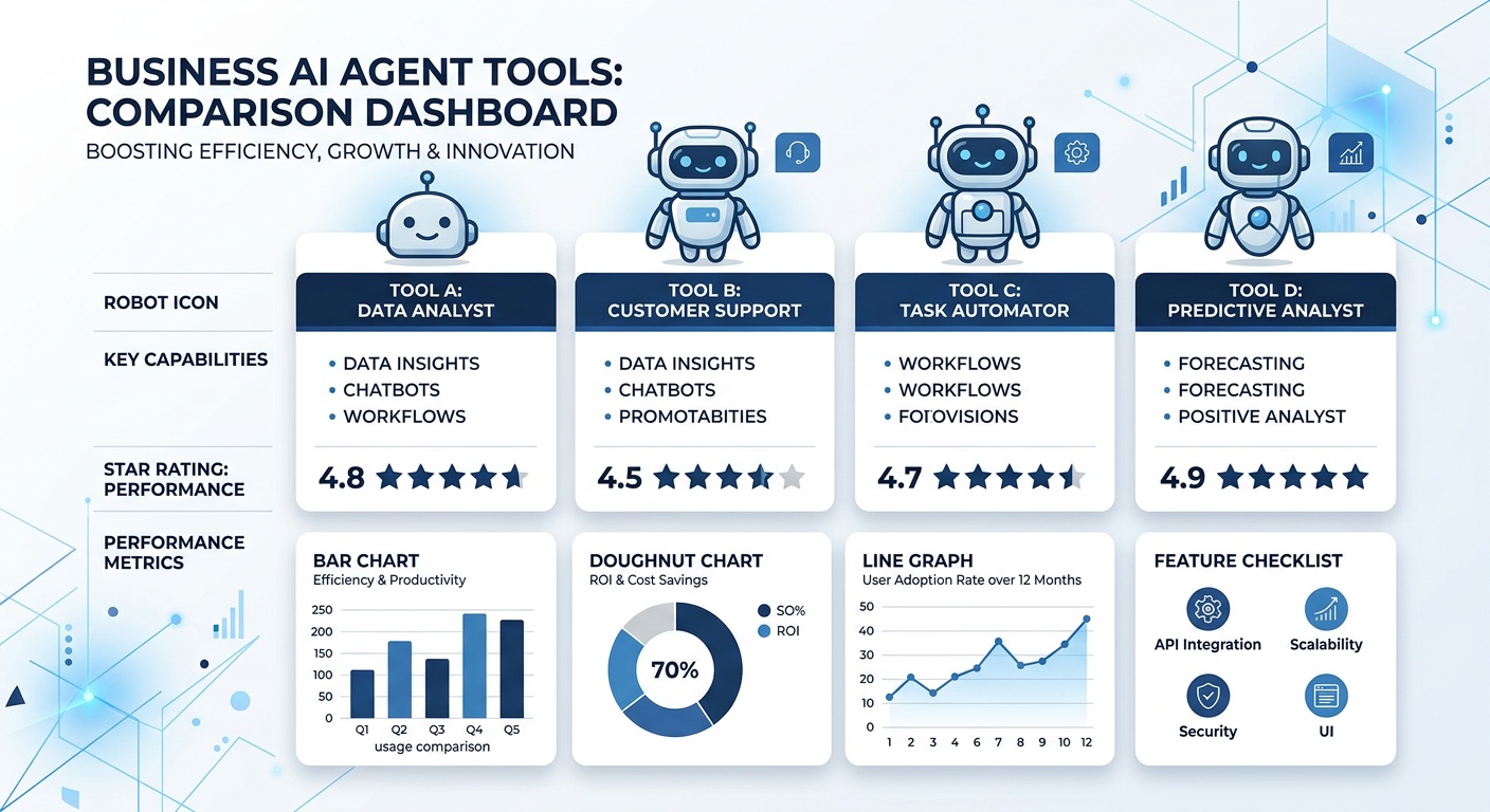 best ai agents for business tools comparison