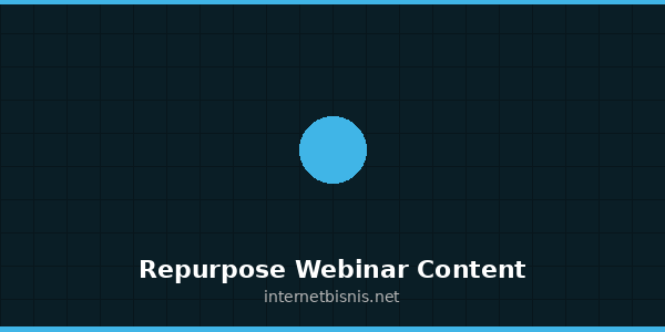 Repurpose Webinar Content